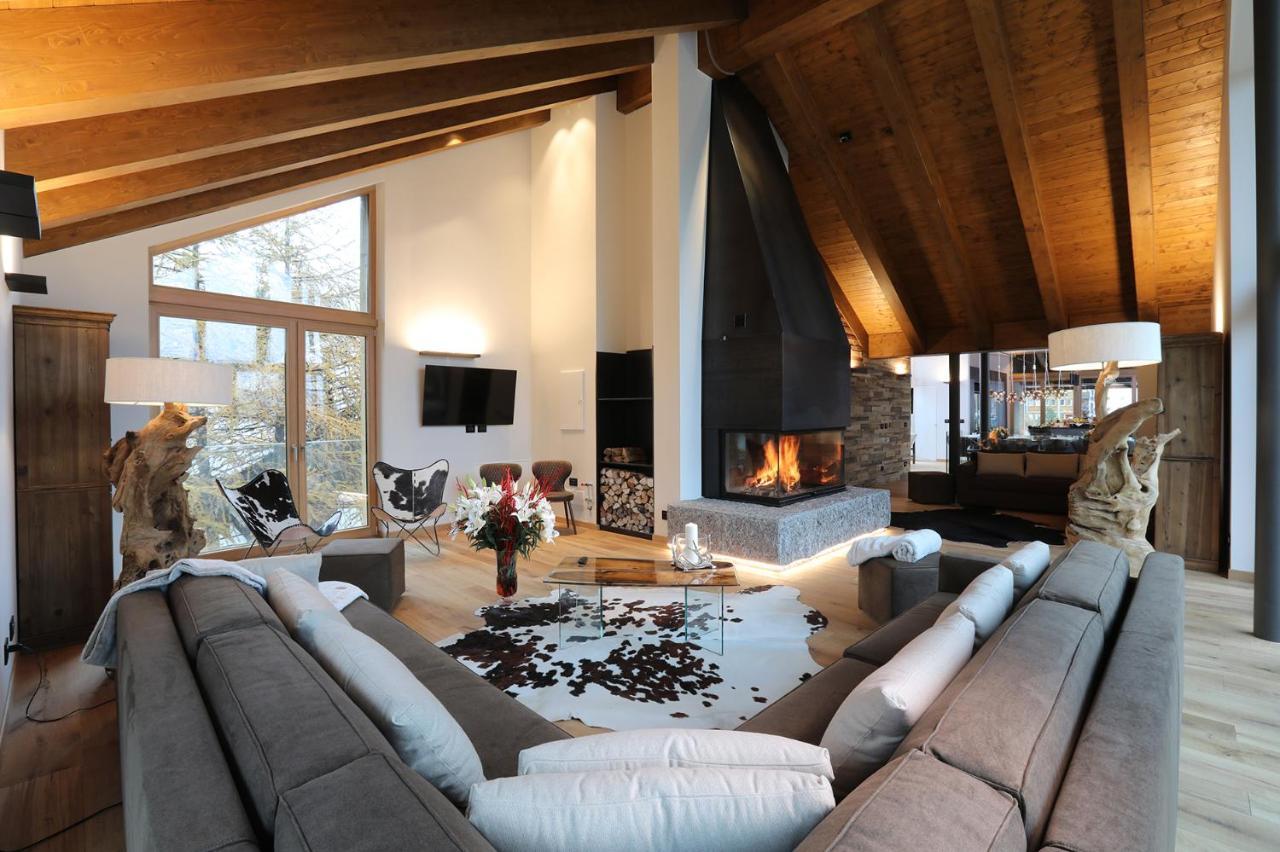 Chalet Blanc Breuil-Cervinia Buitenkant foto