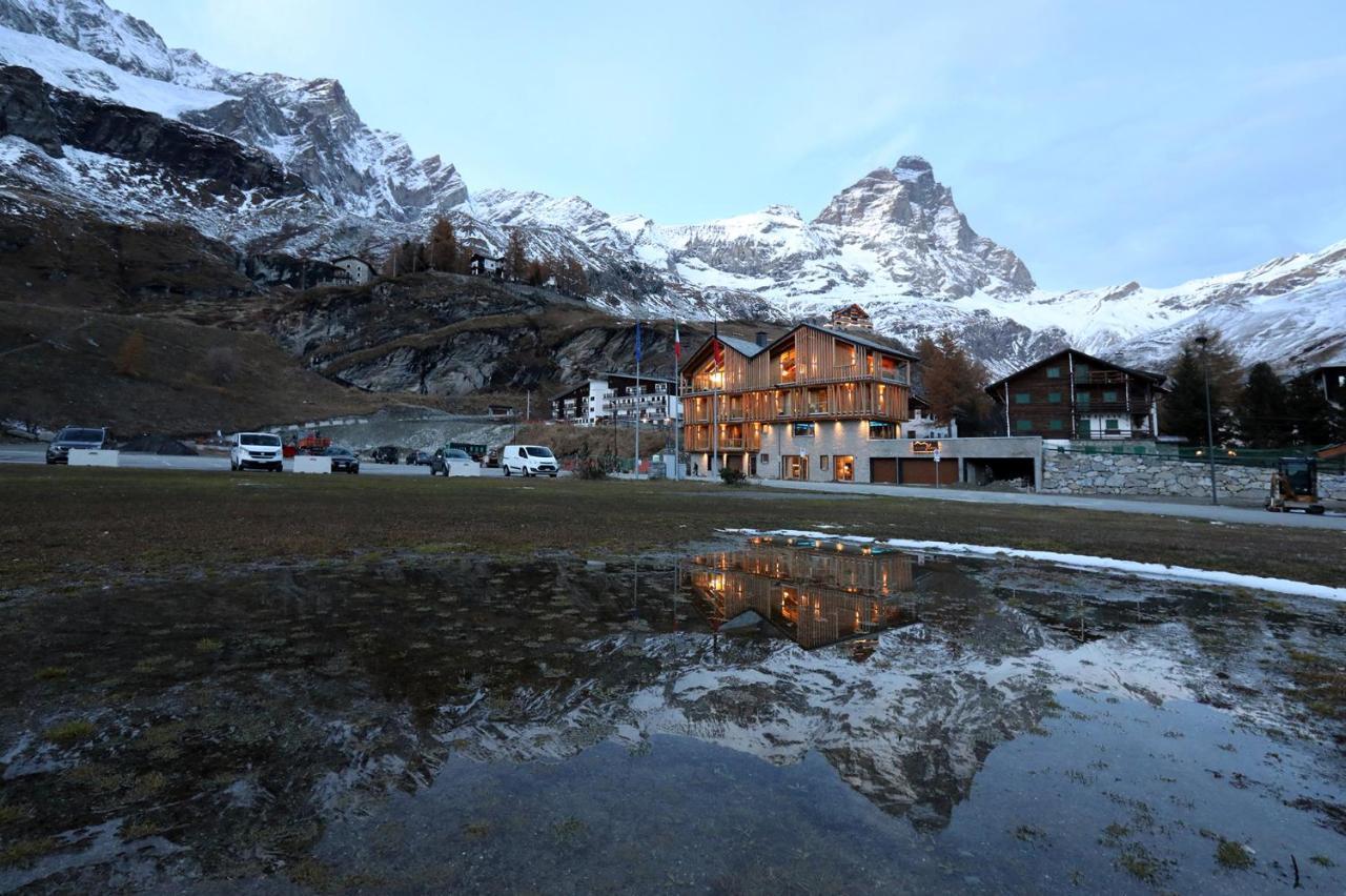 Chalet Blanc Breuil-Cervinia Buitenkant foto