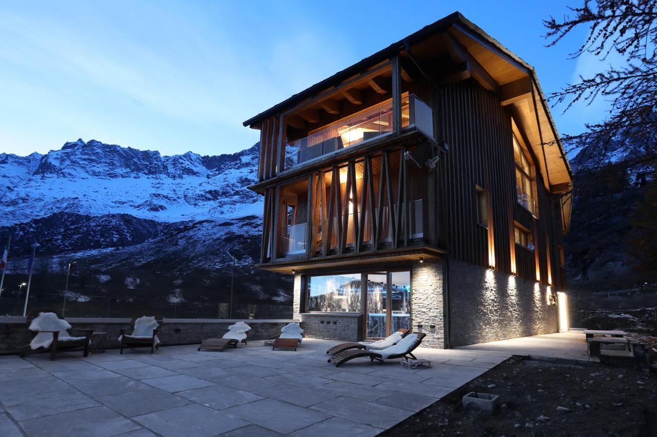 Chalet Blanc Breuil-Cervinia Buitenkant foto